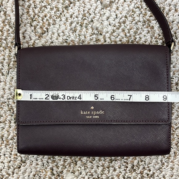 KATE SPADE New York Cove Street Dody Crossbody Dark Eggplant color bag - Picture 13 of 15